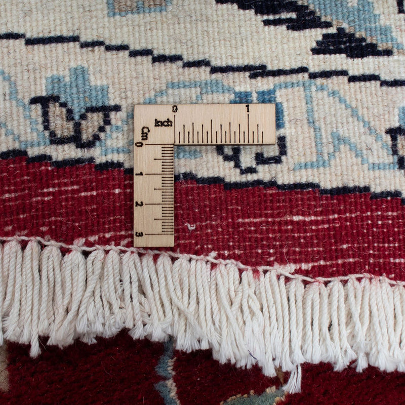 Perser Rug - Nain round  - 250 x 250 cm - dark red