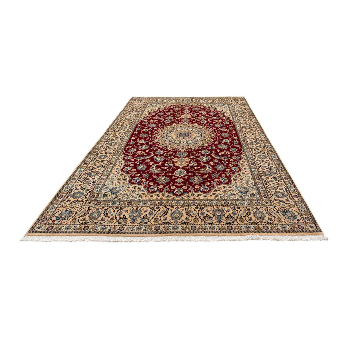 Perser Rug - Nain - Royal - 300 x 204 cm - red