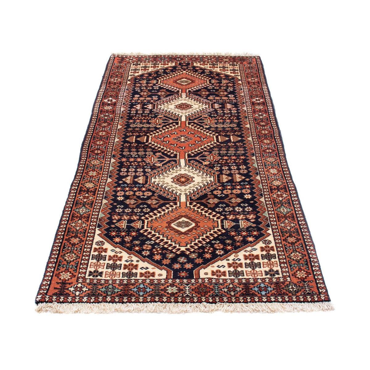 Runner Perser Rug - Nomadic - 193 x 83 cm - dark blue