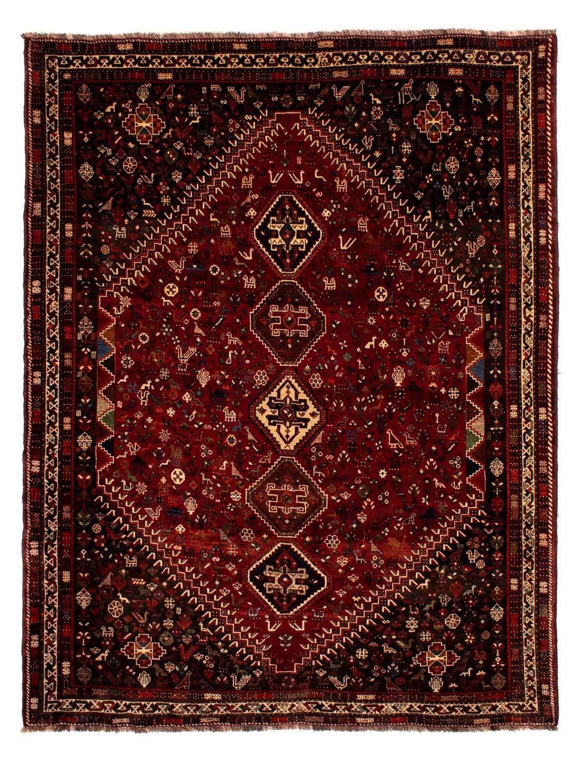 Perser Rug - Nomadic - 310 x 228 cm - dark red