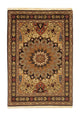 Tabriz - 50 Raj Rug 102x151cm - Persian Rugs