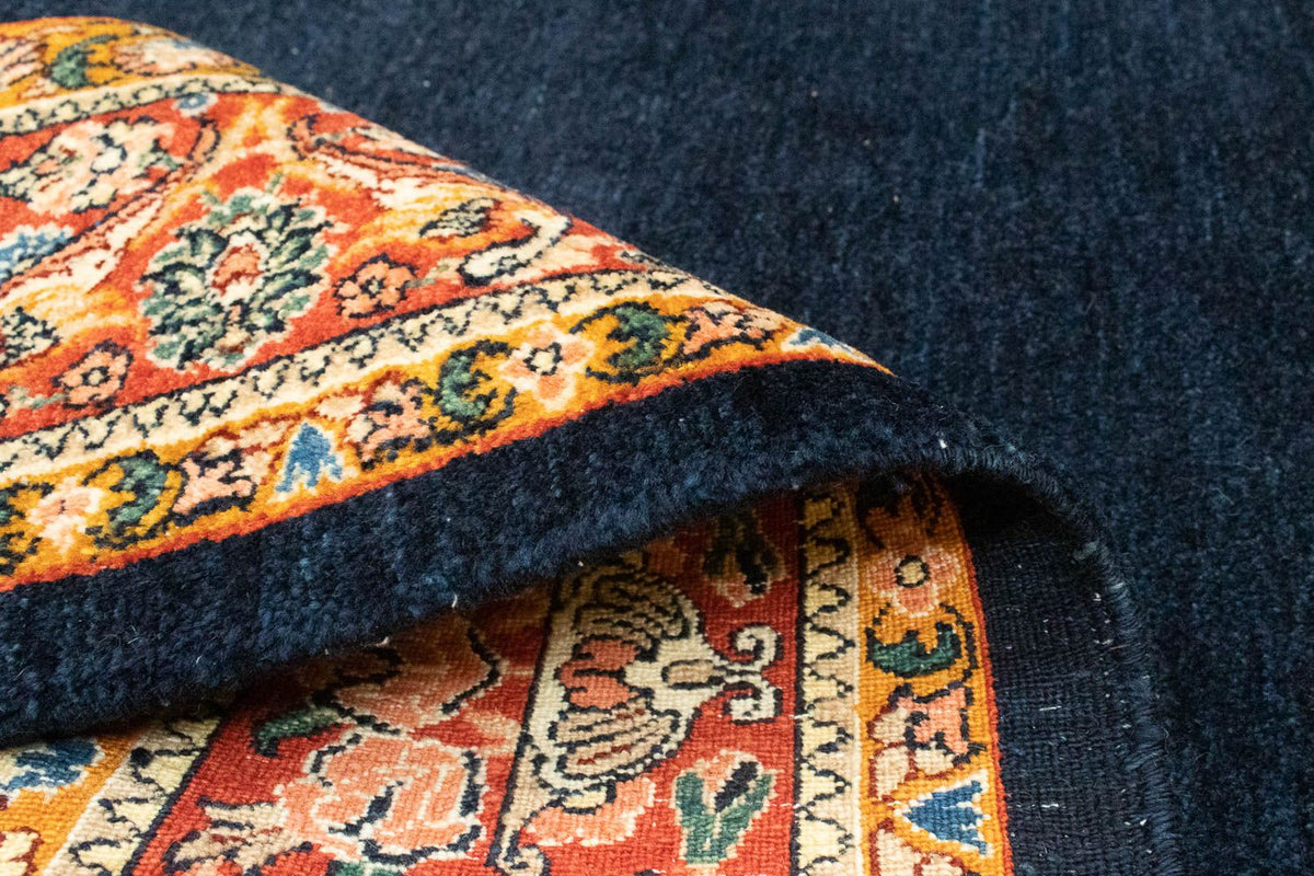 Gabbeh Rug - Loribaft Perser - 189 x 147 cm - dark blue