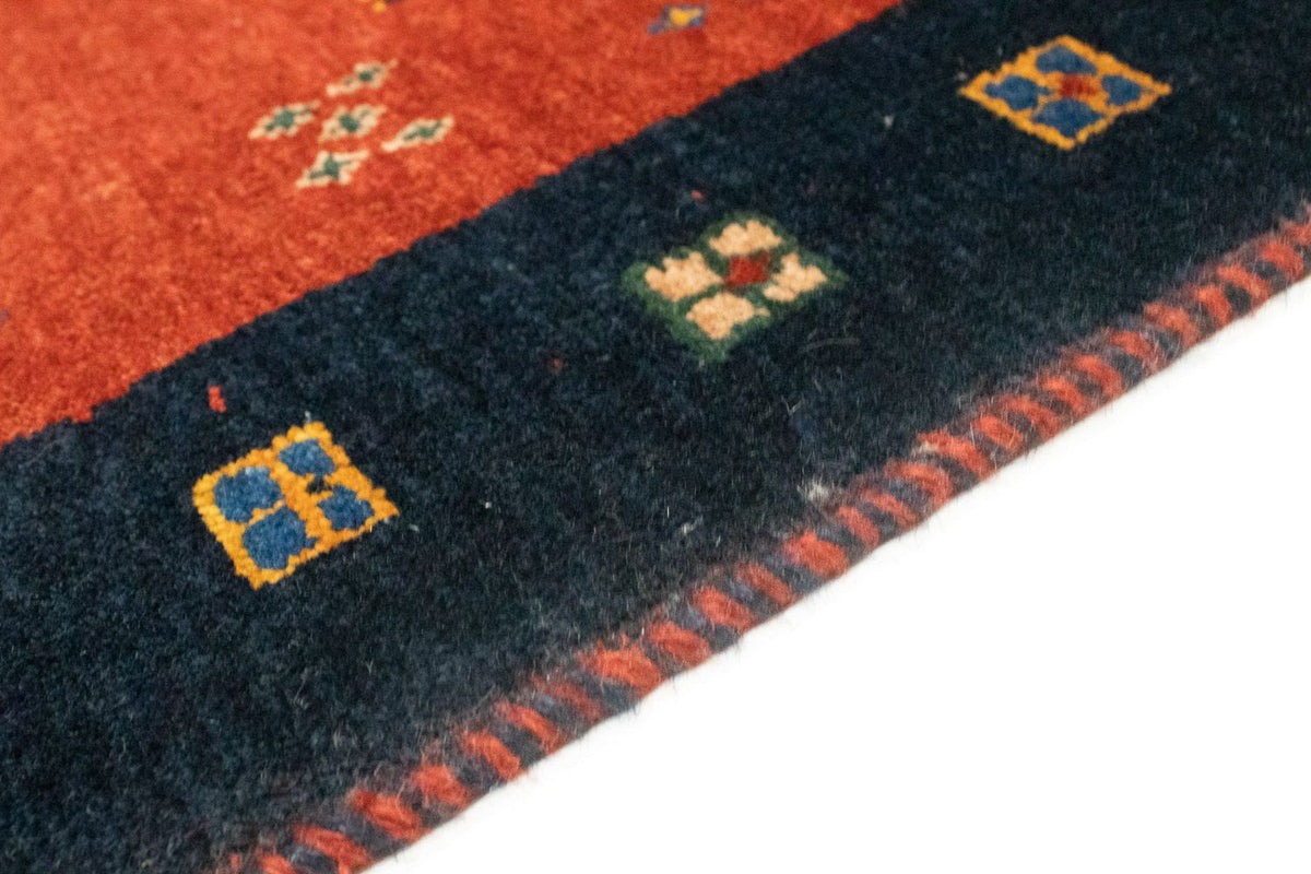 Runner Gabbeh Rug - Loribaft Perser - 190 x 85 cm - red