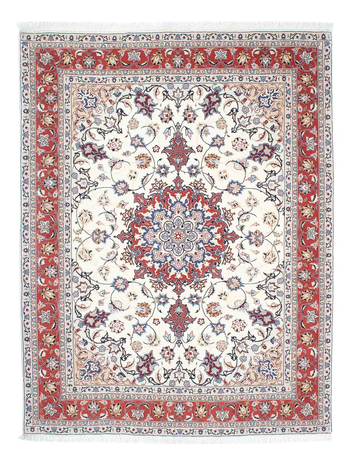 Perser Rug - Tabriz - Royal - 200 x 156 cm - beige