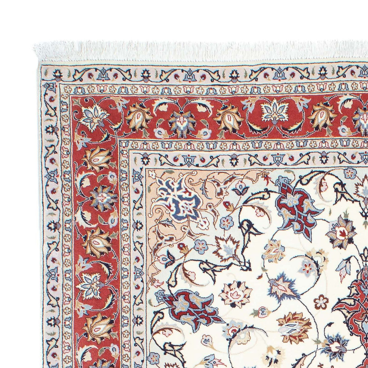 Tabriz - 50 Raj Rug 156x200cm - Persian Rugs