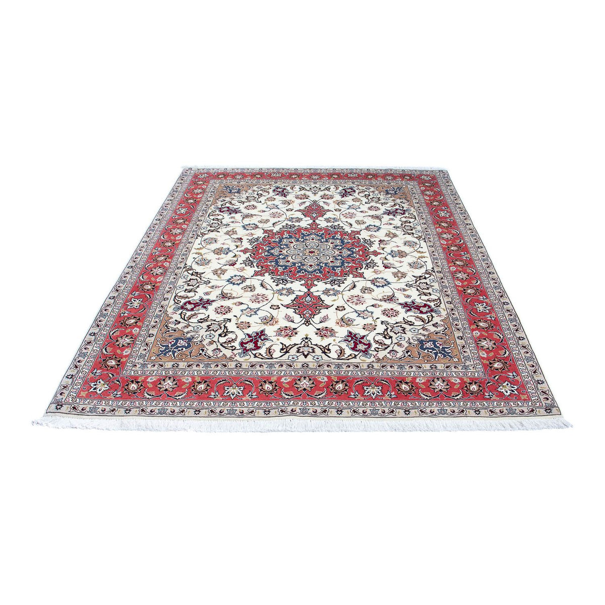 Perser Rug - Tabriz - Royal - 200 x 156 cm - beige