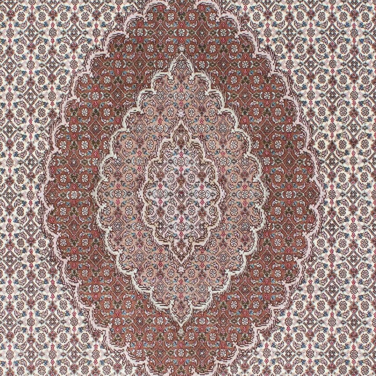 Perser Rug - Tabriz - Royal - 210 x 150 cm - light brown