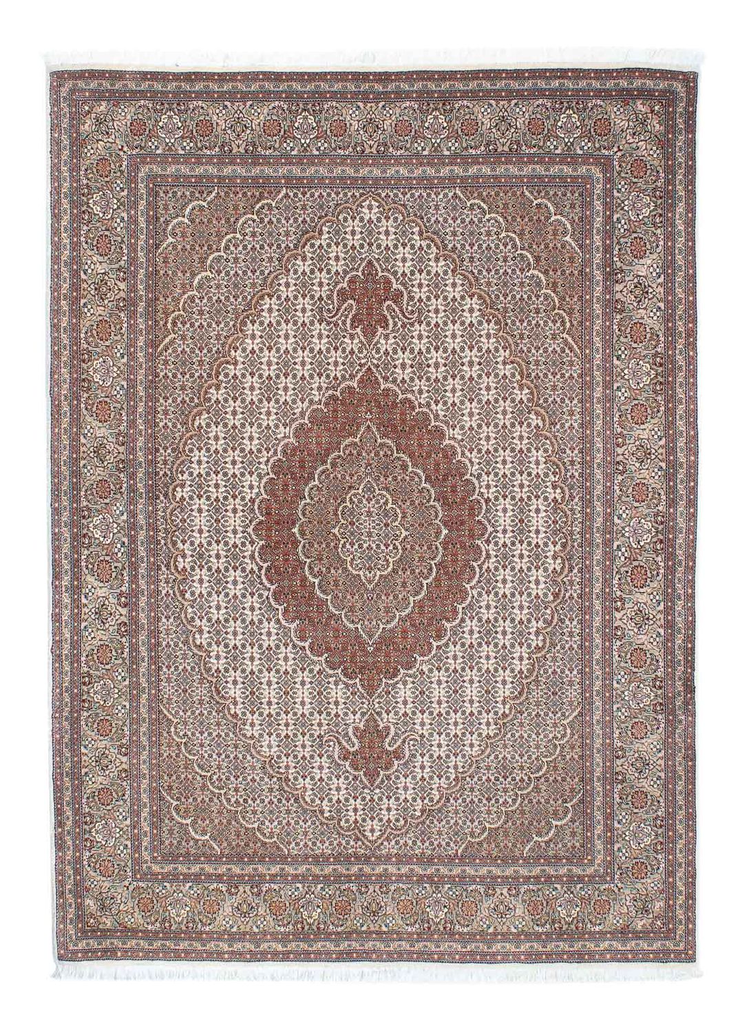 Perser Rug - Tabriz - Royal - 210 x 150 cm - light brown