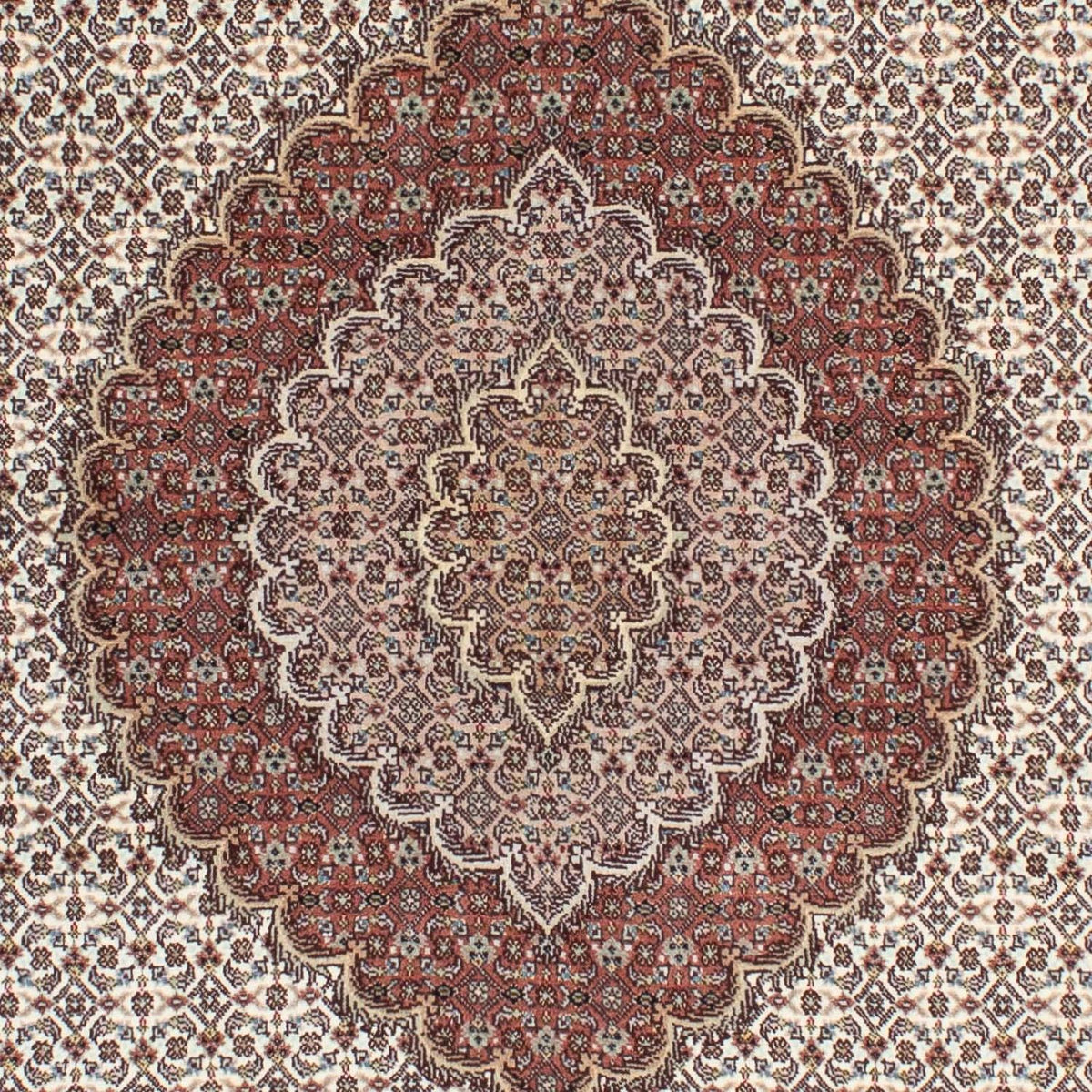 Perser Rug - Tabriz - Royal - 205 x 153 cm - light brown