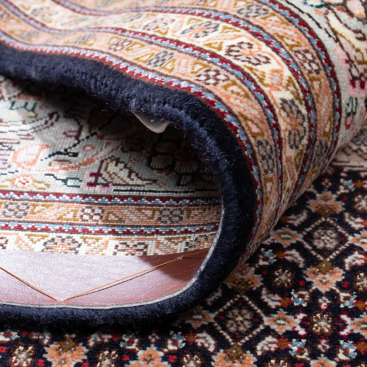 Perser Rug - Tabriz square  - 315 x 298 cm - dark brown