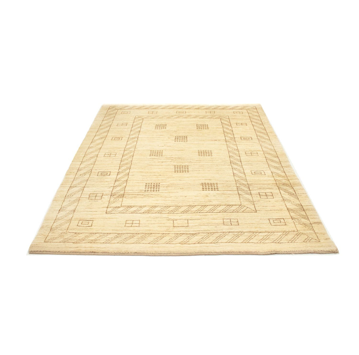 Gabbeh Rug - Perser - 231 x 167 cm - beige