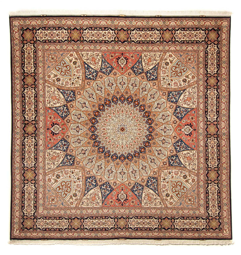 Perser Rug - Tabriz - Royal square  - 253 x 250 cm - light brown