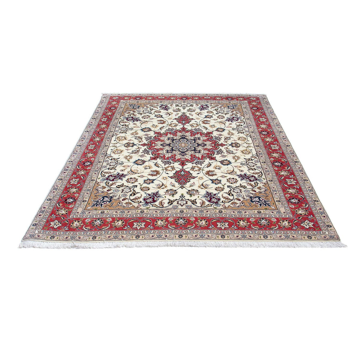 Perser Rug - Tabriz - Royal - 197 x 152 cm - beige