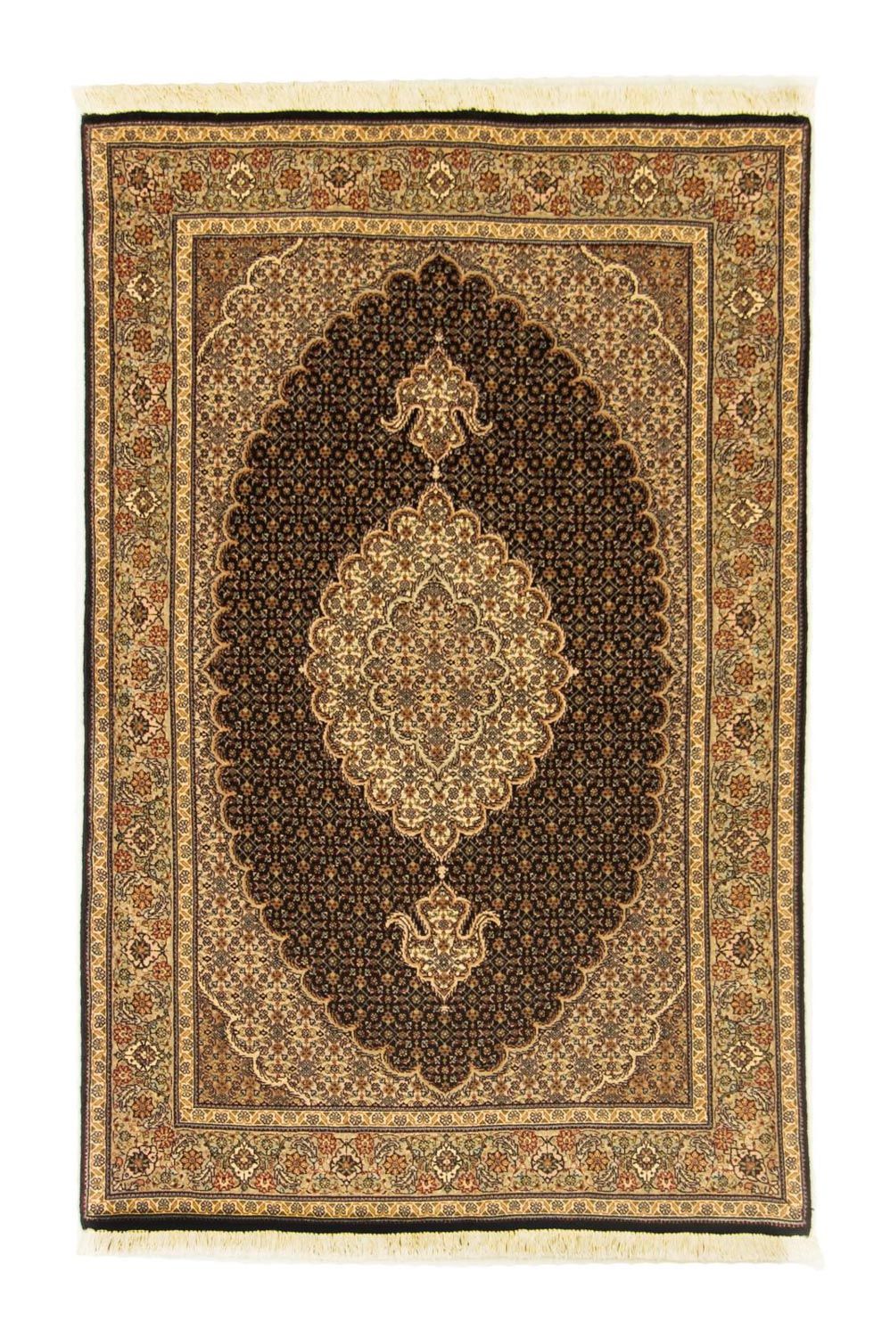 Perser Rug - Tabriz - Royal - 150 x 98 cm - black