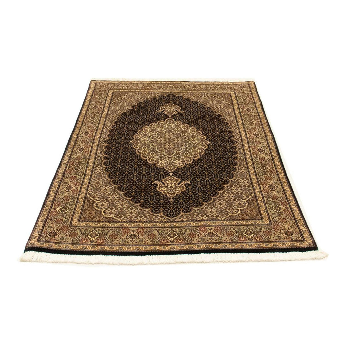 Perser Rug - Tabriz - Royal - 150 x 98 cm - black