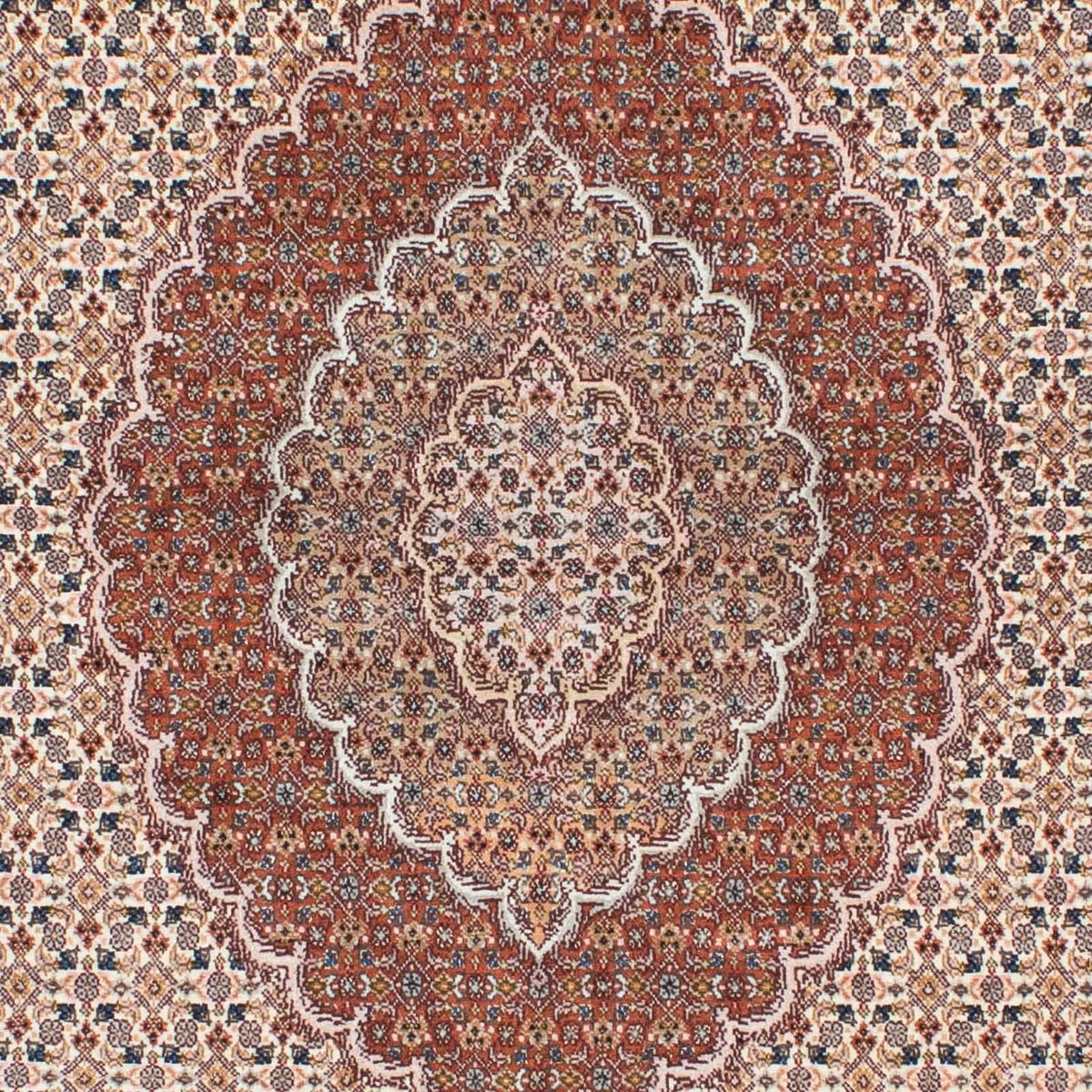 Perser Rug - Tabriz - 202 x 150 cm - light brown
