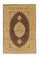 Tabriz - 50 Raj Rug 102x156cm - Persian Rugs
