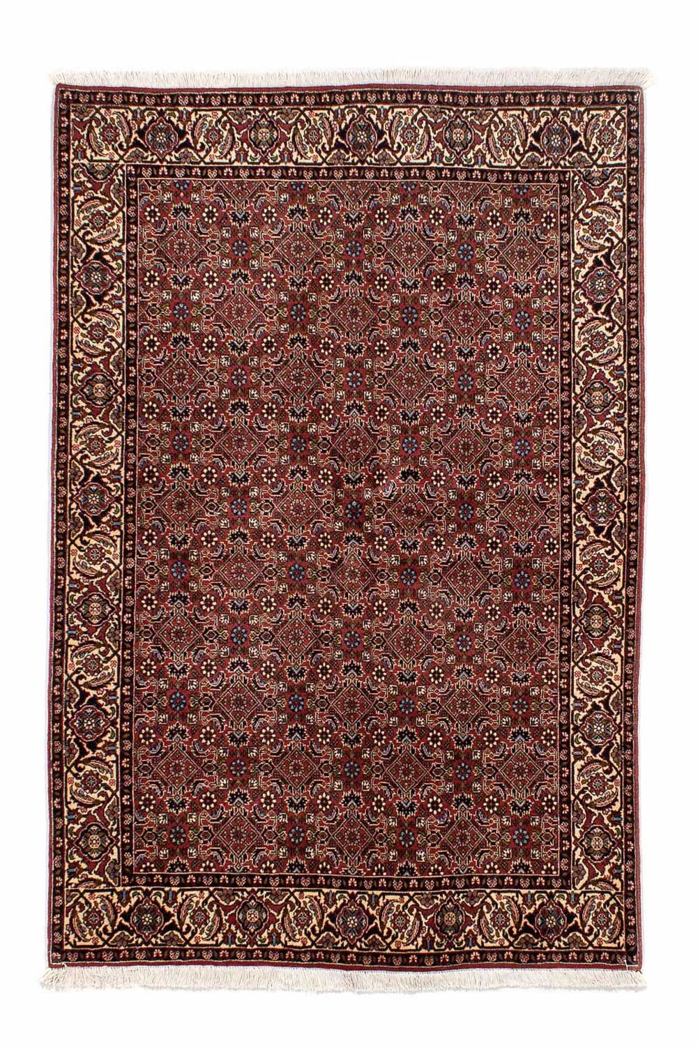 Perser Rug - Bidjar - 205 x 141 cm - dark red
