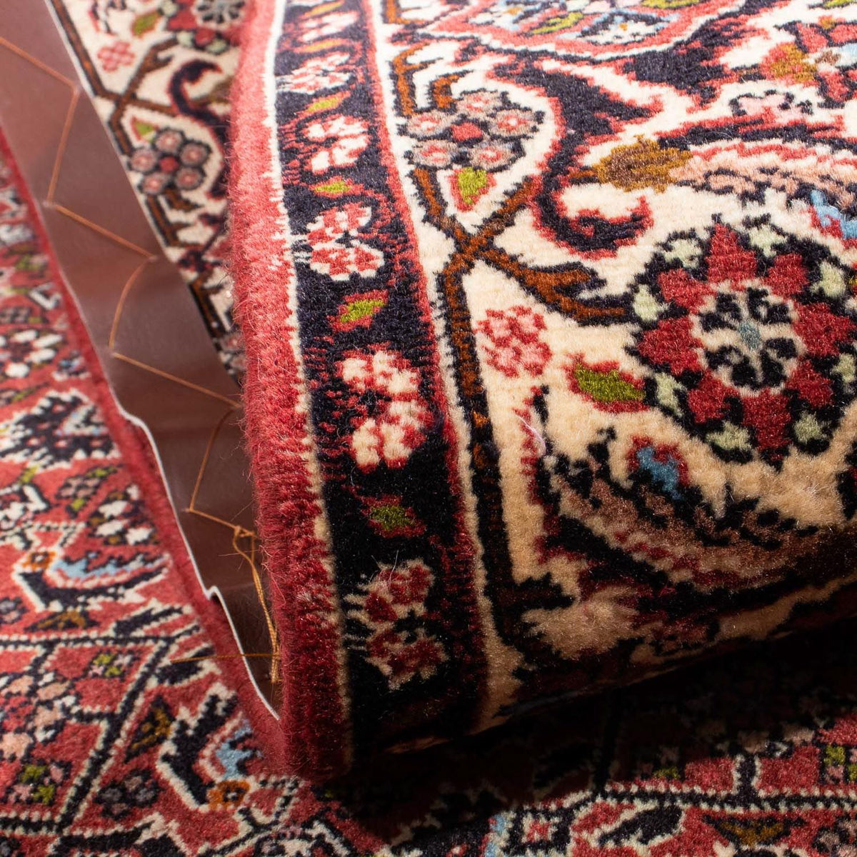 Perser Rug - Bidjar - 205 x 141 cm - dark red