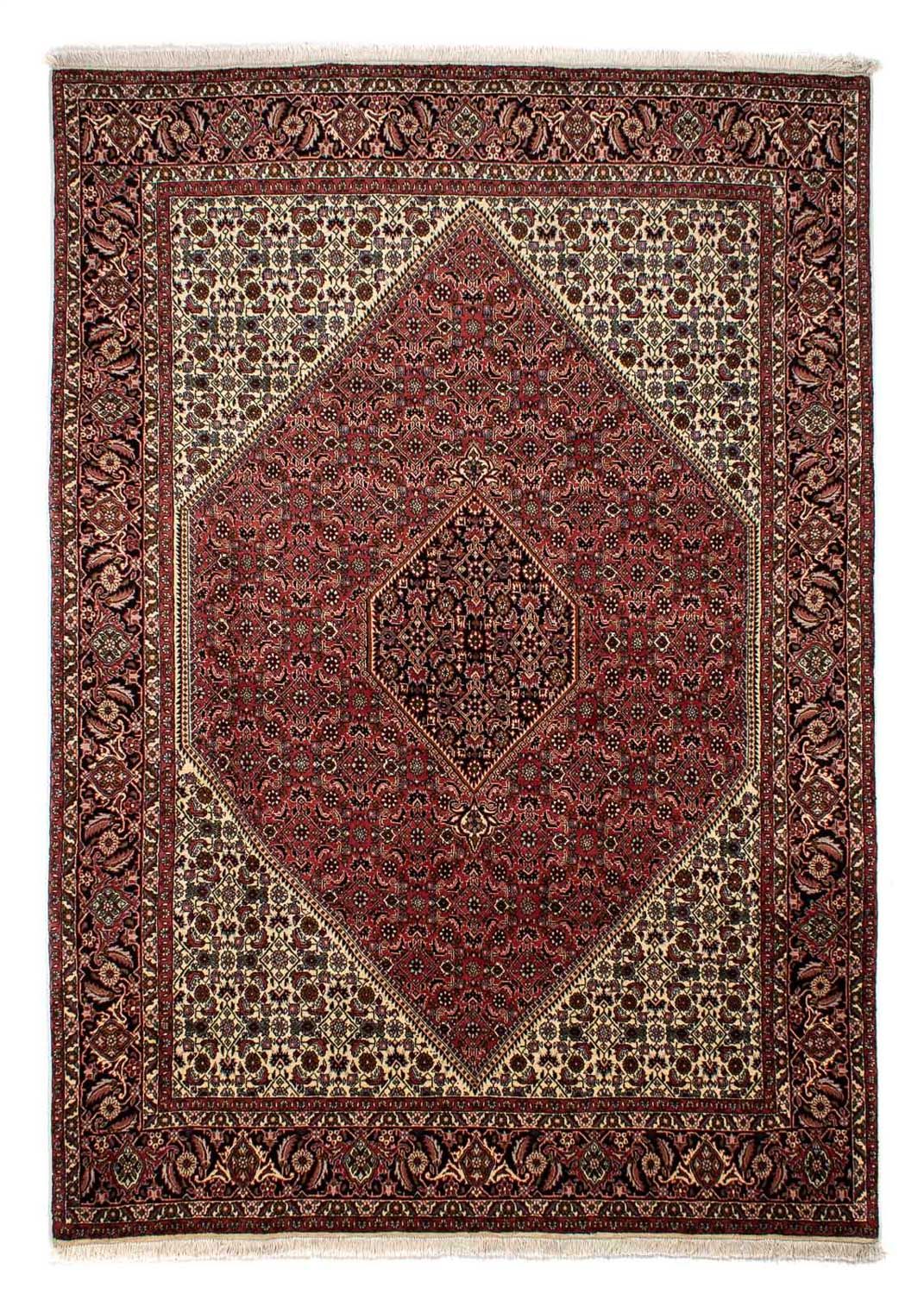 Perser Rug - Bidjar - 290 x 197 cm - dark red