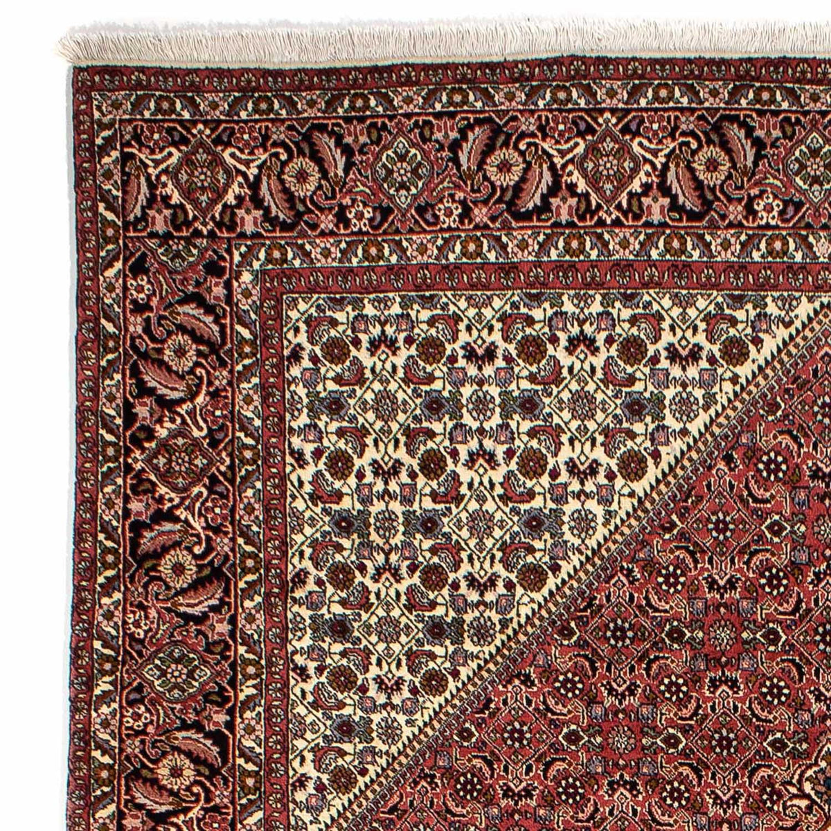 Perser Rug - Bidjar - 290 x 197 cm - dark red