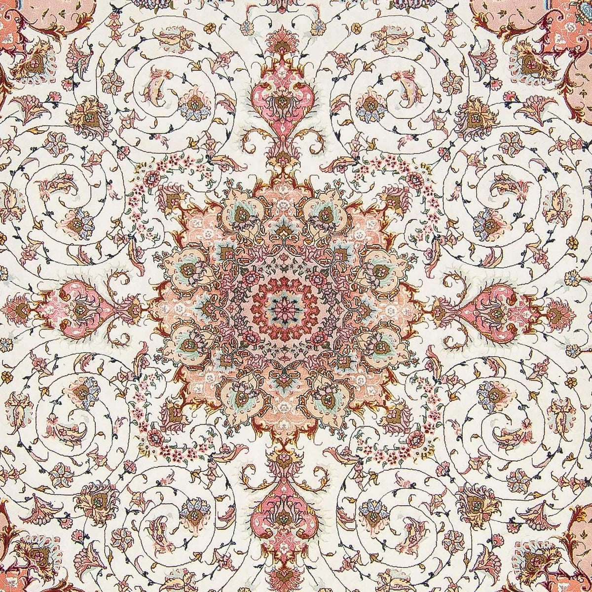 Perser Rug - Tabriz - Royal square  - 300 x 298 cm - beige