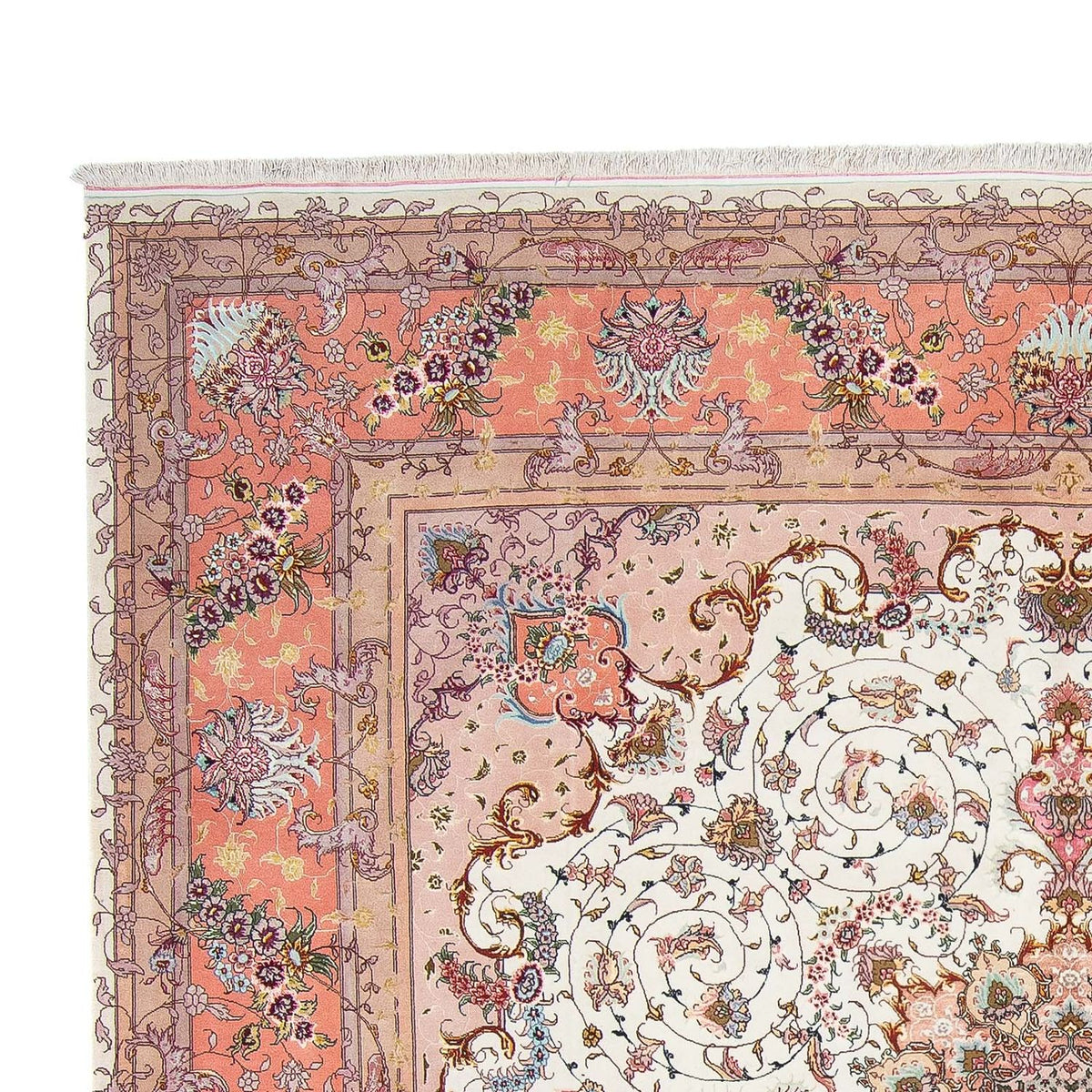 Tabriz - 50 Raj Rug 298x300cm - Persian Rugs