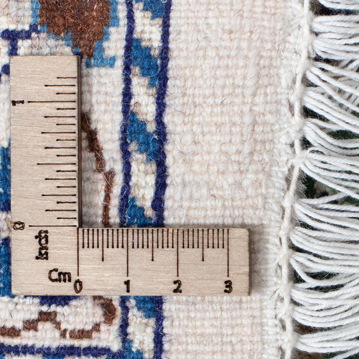 Runner Perser Rug - Nain - Royal - 410 x 62 cm - green