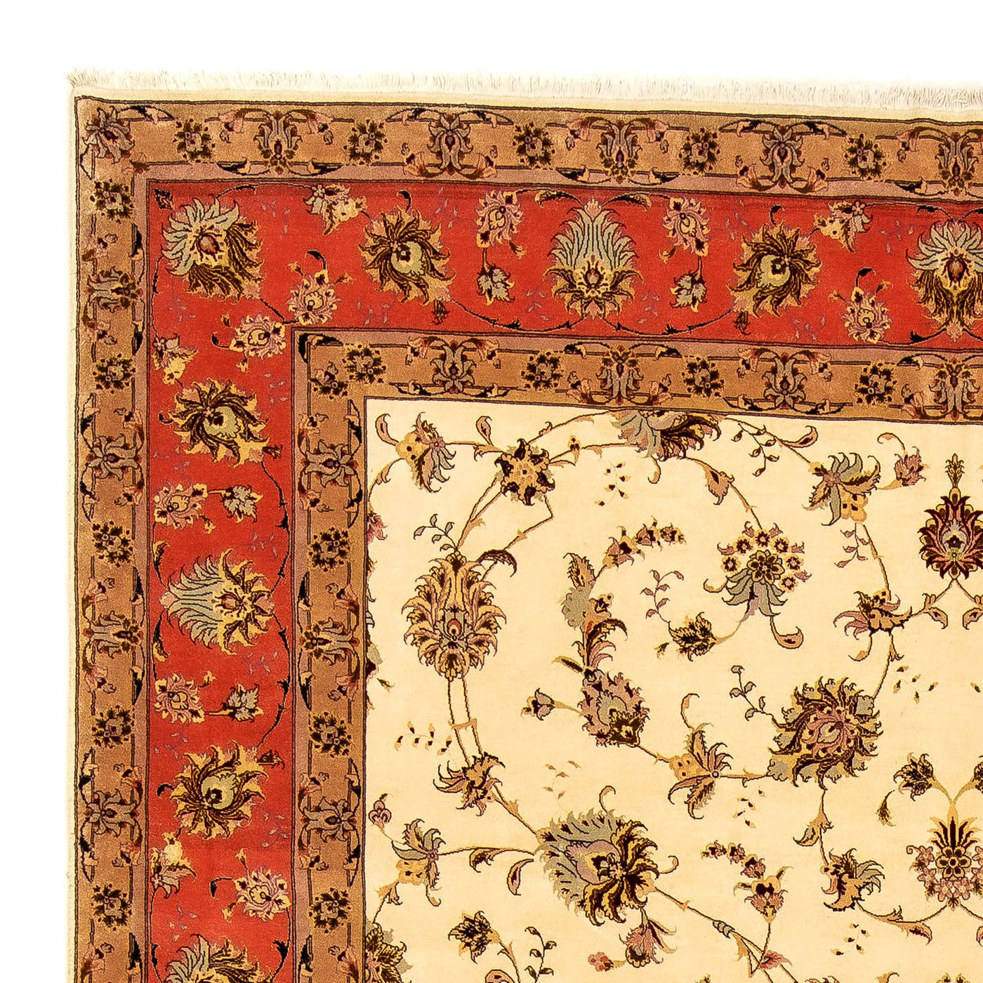 Tabriz - 50 Raj Rug 368x250cm - Persian Rugs