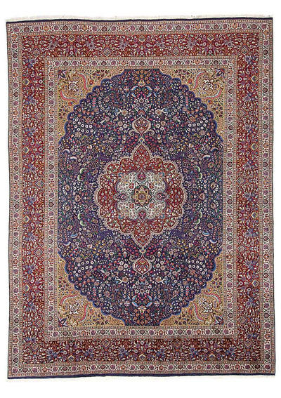 Tabriz - 50 Raj Rug 300x391cm - Persian Rugs