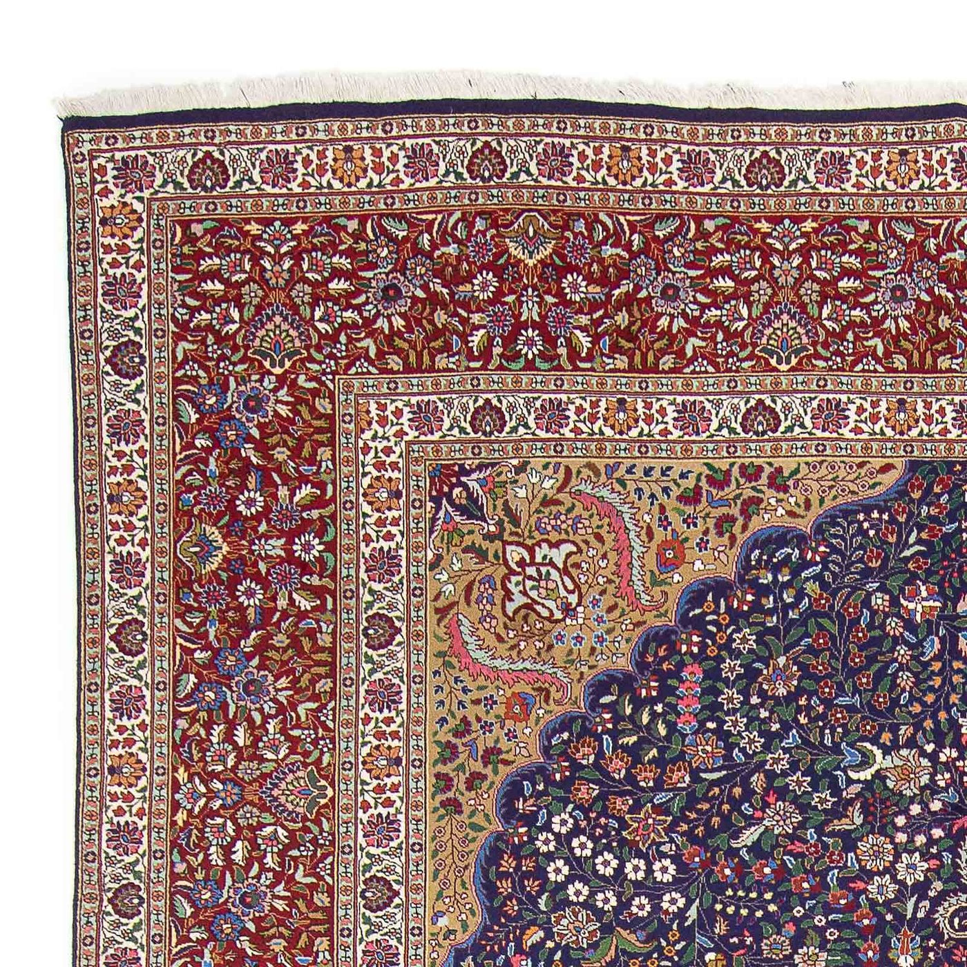 Tabriz - 50 Raj Rug 391x300cm - Persian Rugs