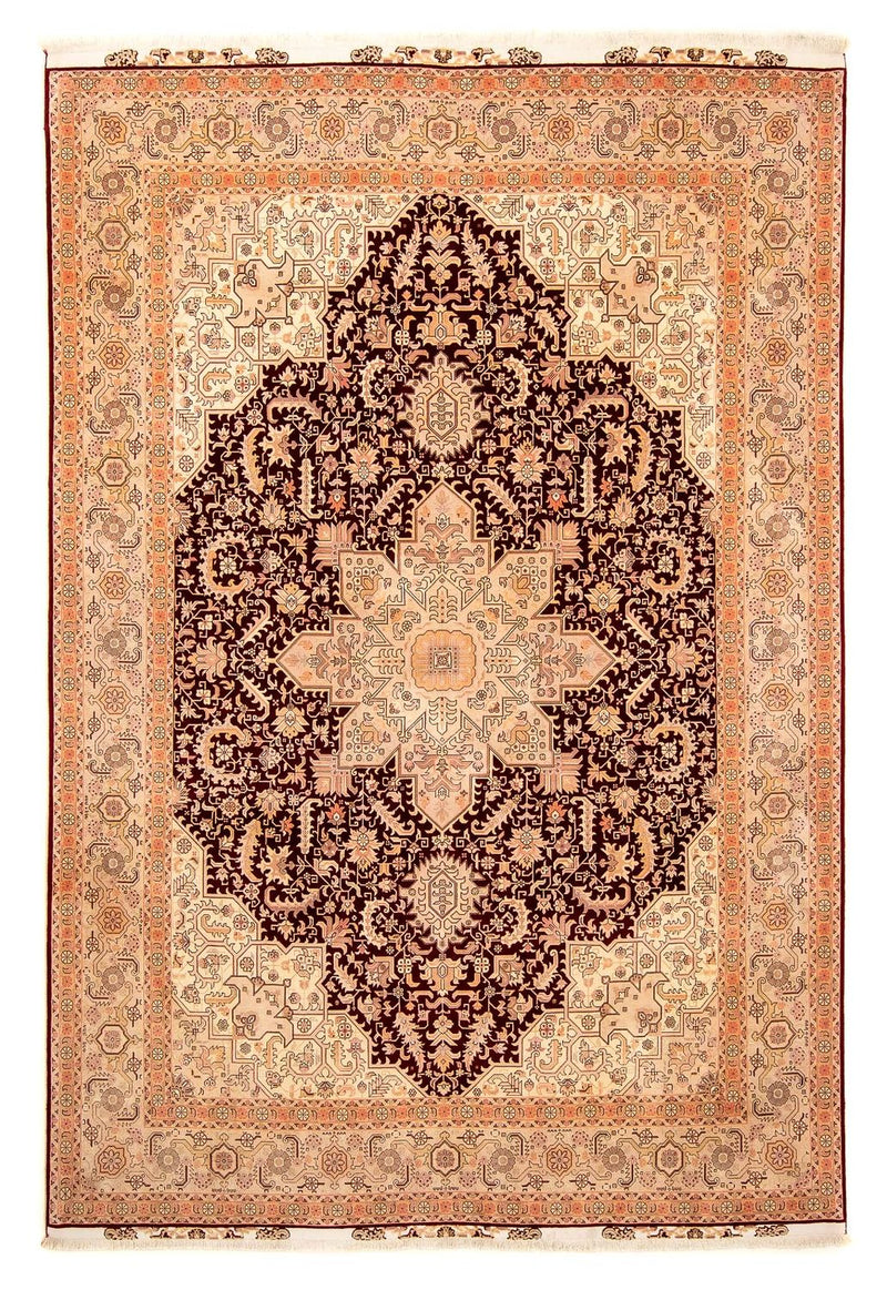 Perser Rug - Tabriz - Royal - 356 x 250 cm - light brown