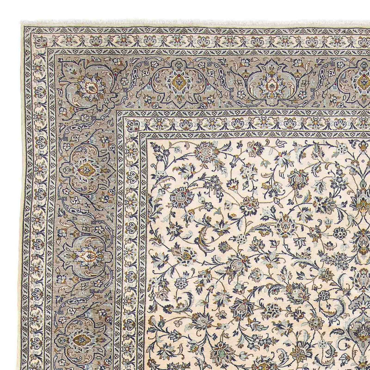 Perser Rug - Keshan - 400 x 300 cm - beige