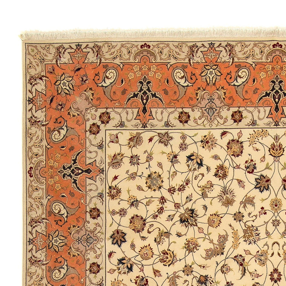 Tabriz - 50 Raj Rug 250x370cm - Persian Rugs