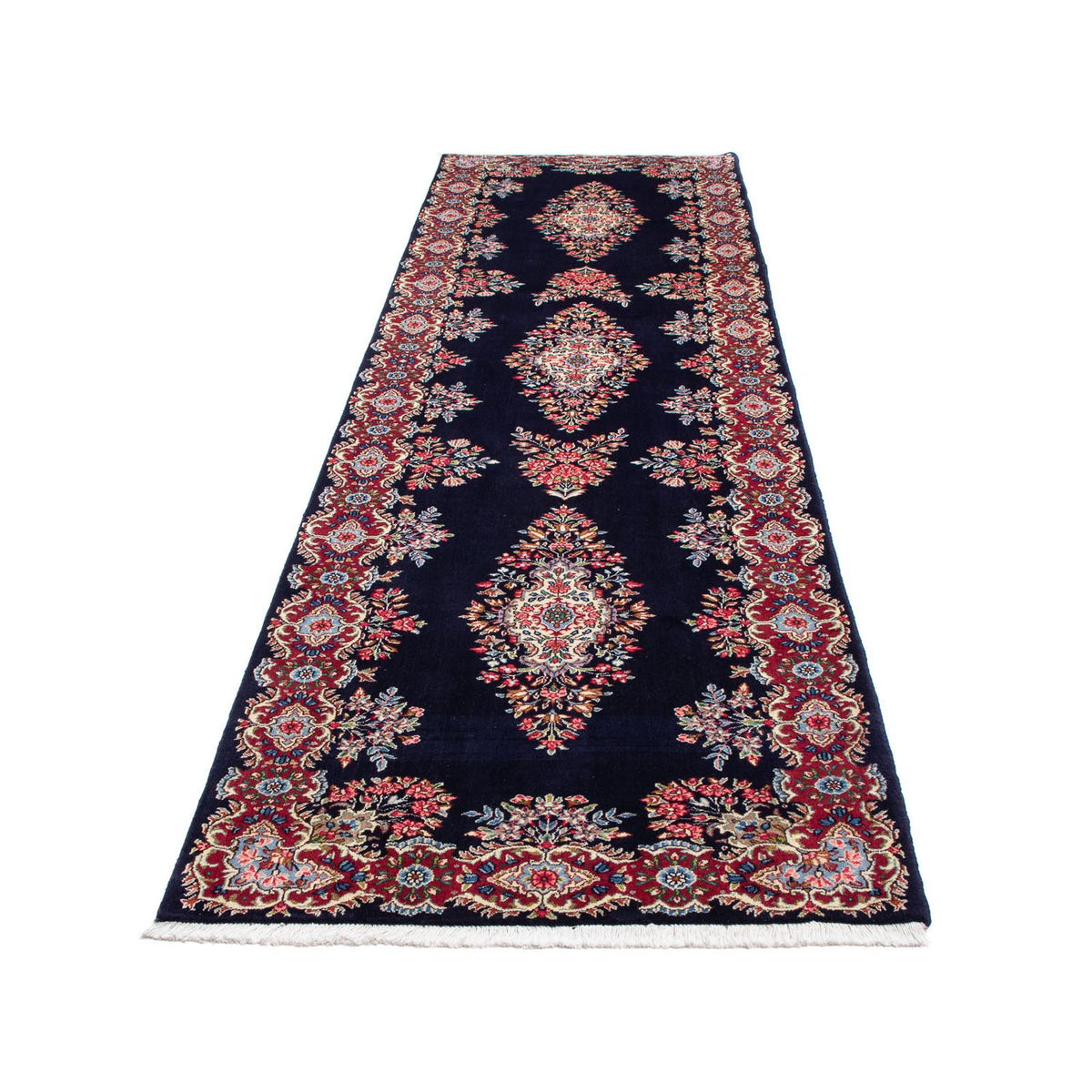 Runner Perser Rug - Royal - 370 x 98 cm - dark blue