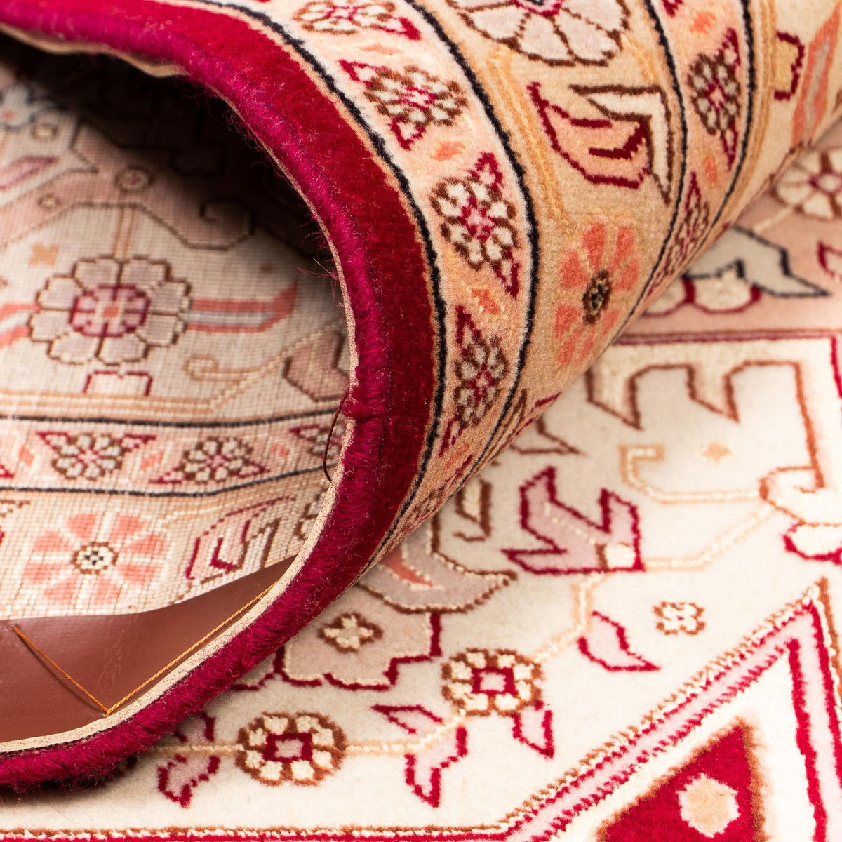 Perser Rug - Tabriz - Royal - 400 x 298 cm - dark red