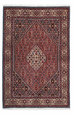 Perser Rug - Bidjar - 210 x 136 cm - red