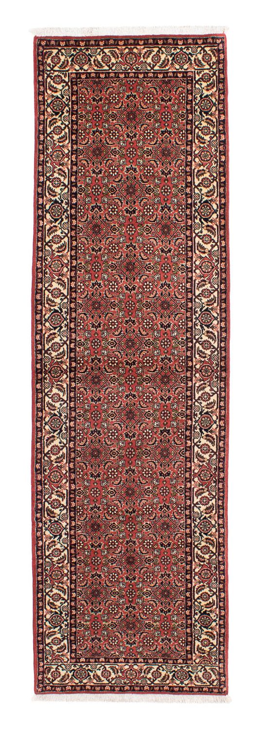 Runner Perser Rug - Bidjar - 295 x 83 cm - dark red