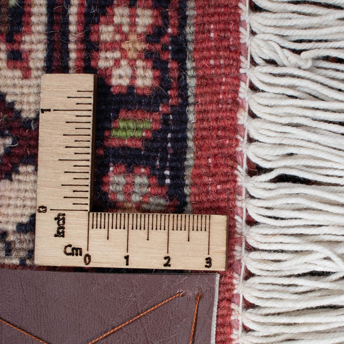 Runner Perser Rug - Bidjar - 295 x 83 cm - dark red