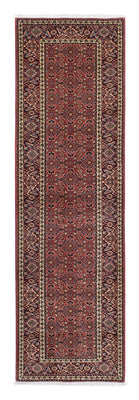 Runner Perser Rug - Bidjar - 298 x 85 cm - dark red