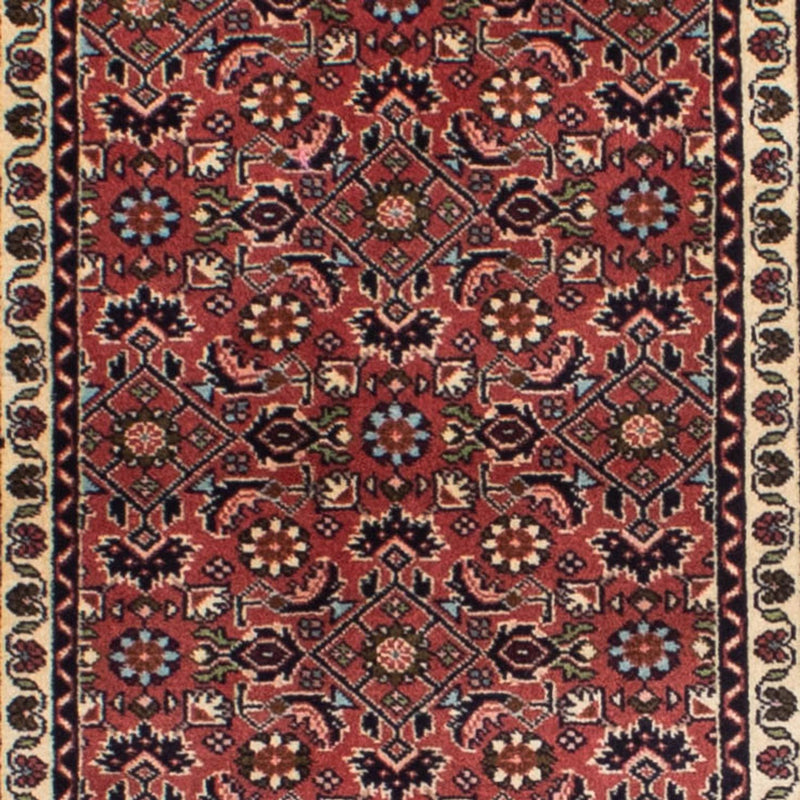 Runner Perser Rug - Bidjar - 298 x 85 cm - dark red