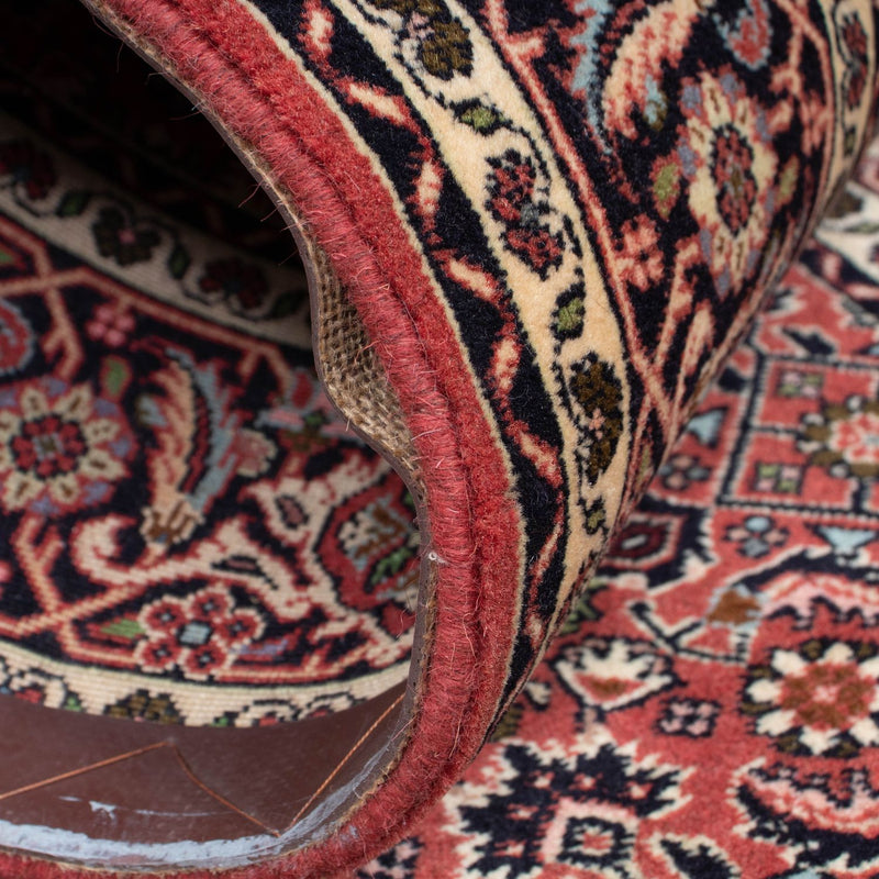 Runner Perser Rug - Bidjar - 298 x 85 cm - dark red