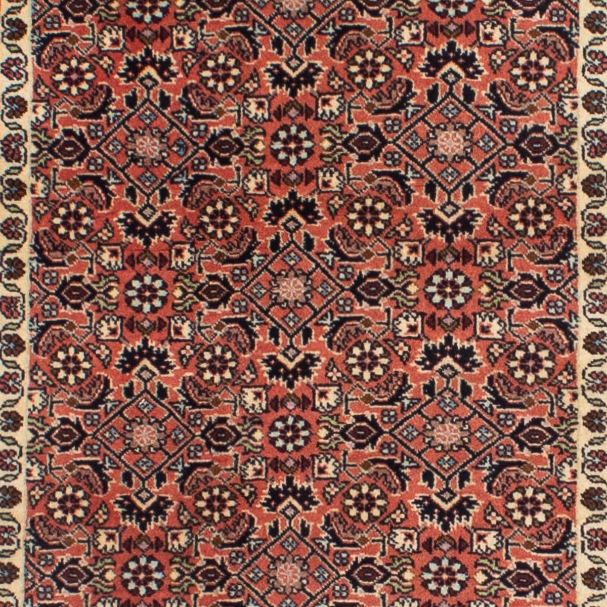 Runner Perser Rug - Bidjar - 290 x 79 cm - light red