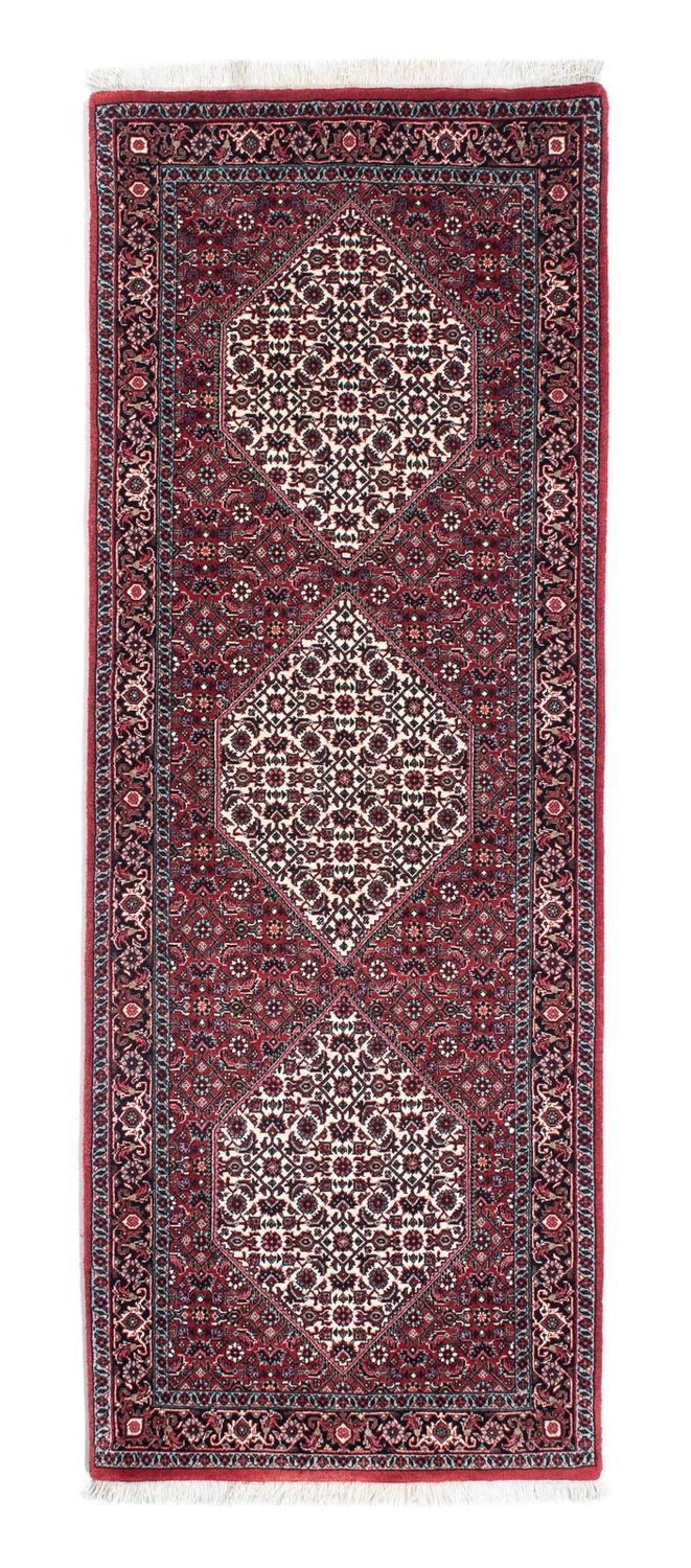 Runner Perser Rug - Bidjar - 210 x 75 cm - red