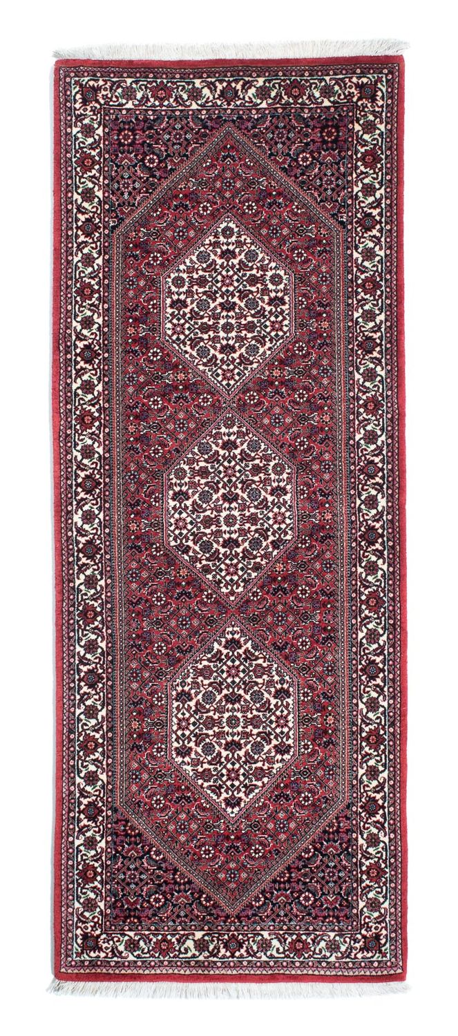 Runner Perser Rug - Bidjar - 208 x 74 cm - red