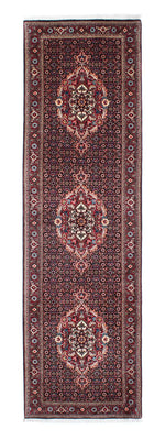 Runner Perser Rug - Bidjar - 298 x 82 cm - dark blue