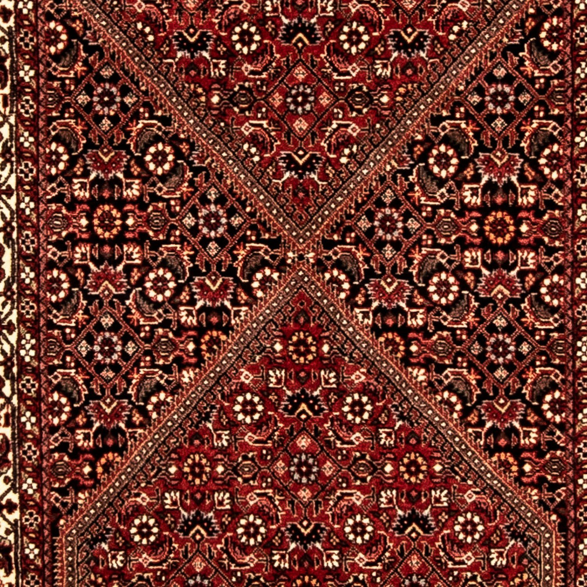 Runner Perser Rug - Bidjar - 315 x 77 cm - multicolored