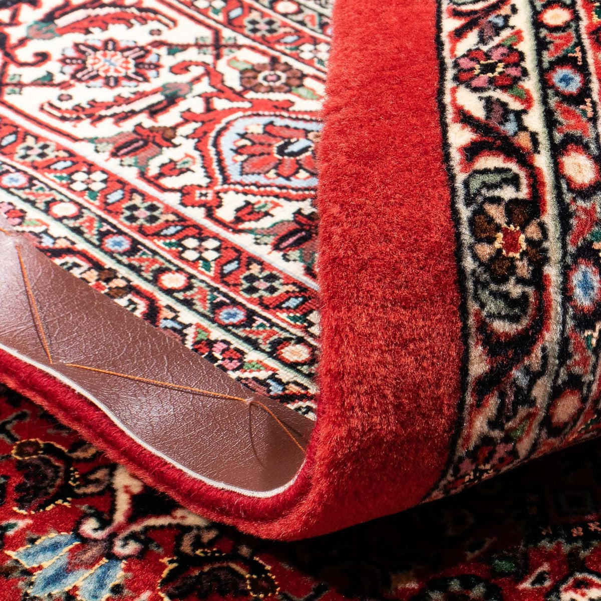 Perser Rug - Bidjar - 233 x 168 cm - dark red