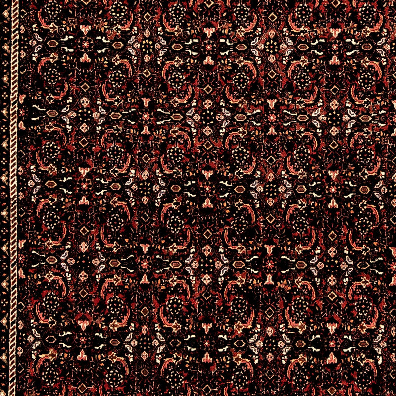 Runner Perser Rug - Bidjar - 293 x 100 cm - dark red