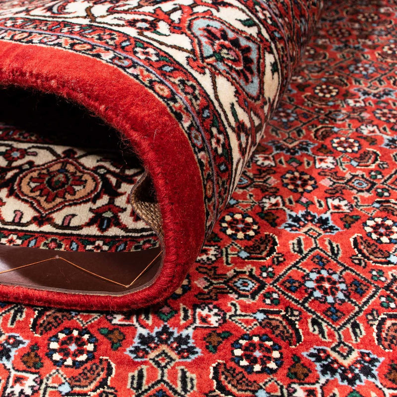 Perser Rug - Bidjar - 242 x 168 cm - dark red